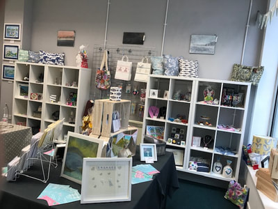 Sell your crafts in Plymouth. The inside of Crafts By You.